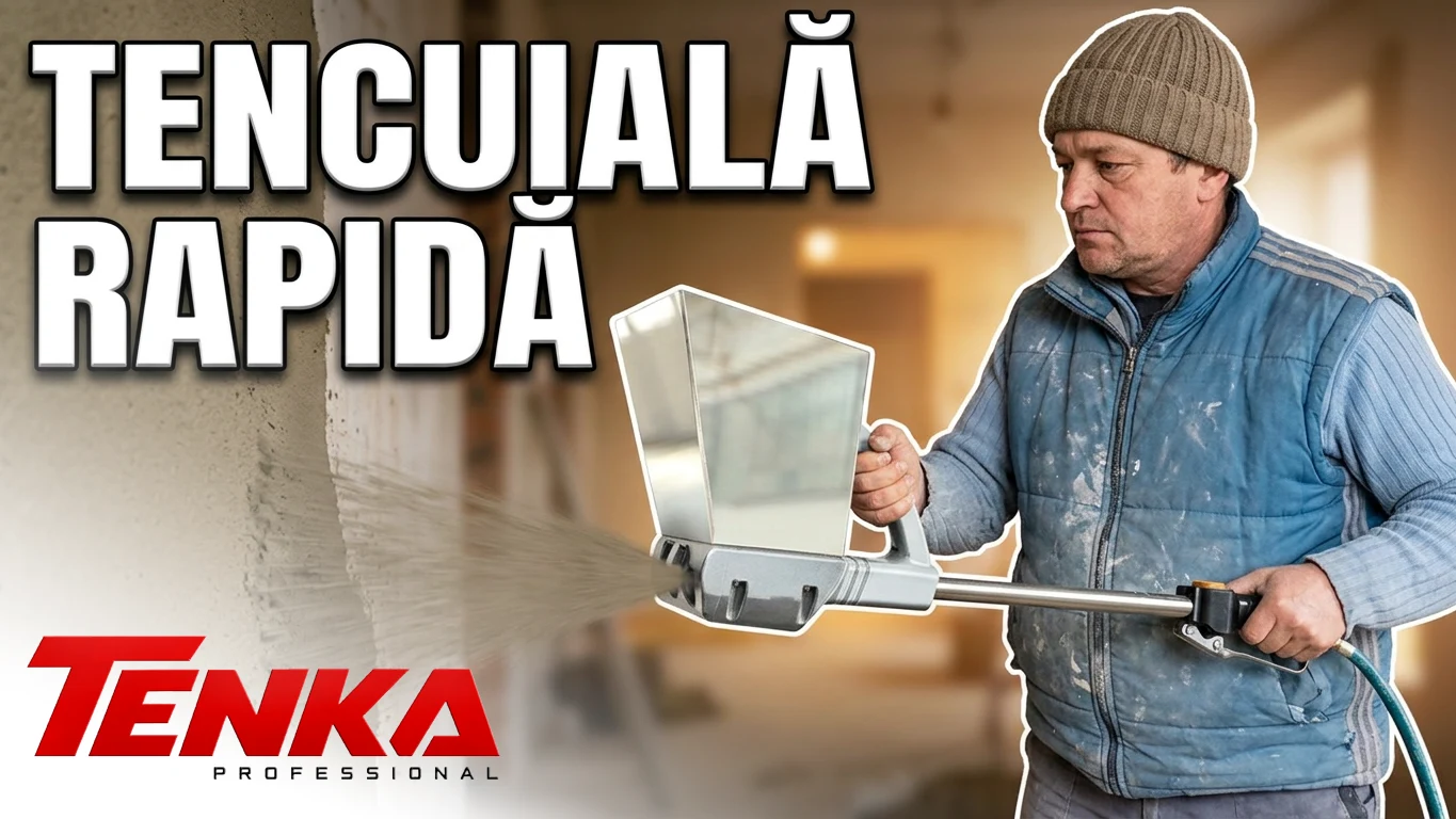 masina pentru tencuiala rapida - TENKA