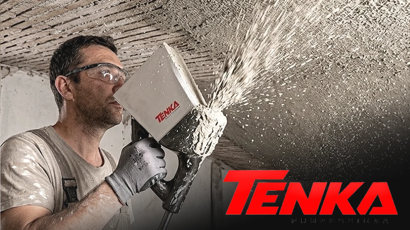 masina te tencjit tavane - TENKA   - pistol tencuit tavane